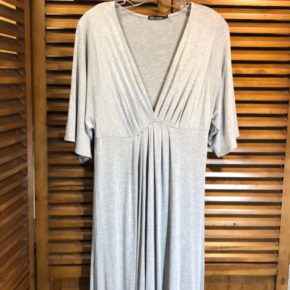 Ella Moss V-Neck Maxi Dress - Picture 1 of 7